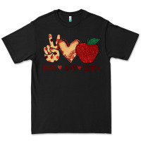 Black Peace Love Teach Premium Tee - Bettercallsaul