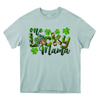 Arona st. patrick's day one lucky mama Heavy Core Tee - RanaPortraitStore