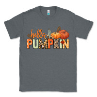 Charcoal Heather Hello pumpkin Classic Tee - NancyCooperArtShop