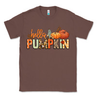 Chestnut Hello pumpkin Classic Tee - NancyCooperArtShop