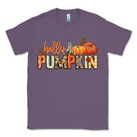 Lavender Hello pumpkin Classic Tee - NancyCooperArtShop