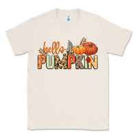 Natural Hello pumpkin Classic Tee - NancyCooperArtShop