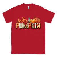 Red Hello pumpkin Classic Tee - NancyCooperArtShop