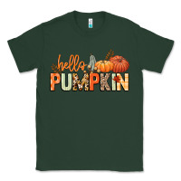 Sports Green Hello pumpkin Classic Tee - NancyCooperArtShop