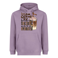 Lavender iced coffee because my sarcasm needs to stay hydrated Heavyweight Hoodie - BarkalooDesign