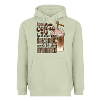 Matcha iced coffee because my sarcasm needs to stay hydrated Heavyweight Hoodie - BarkalooDesign
