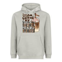 Moon Dust iced coffee because my sarcasm needs to stay hydrated Heavyweight Hoodie - BarkalooDesign