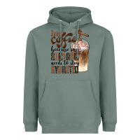 Sage iced coffee because my sarcasm needs to stay hydrated Heavyweight Hoodie - BarkalooDesign