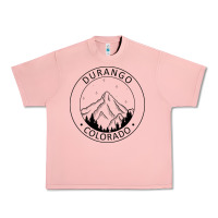 Salmon Durango Mountain City - Colorado State Souvenir Gift Urban Heavy Tee - trangStudio