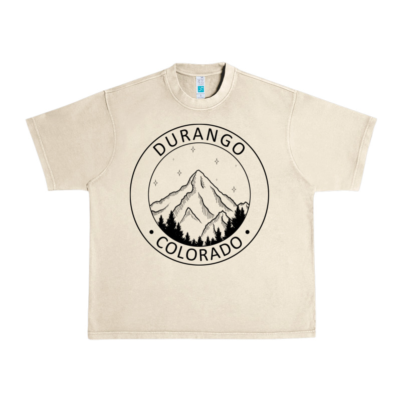 Durango Mountain City - Colorado State Souvenir Gift Urban Heavy Tee by trangStudio | Teevron