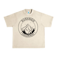 Sandshell Durango Mountain City - Colorado State Souvenir Gift Urban Heavy Tee - trangStudio