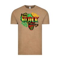 Vintage Coffee i am black history Vintage Tee - CowGirlArtShop