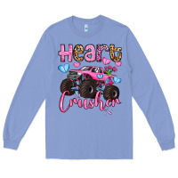 Colony Blue heart crusher olivia Long Sleeve Tee - OliviaCreatesArt