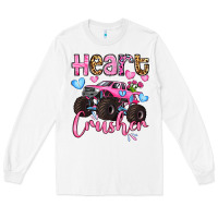 White heart crusher olivia Long Sleeve Tee - OliviaCreatesArt