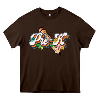 Chocolate Brown pre k Heavy Core Tee - JahusDesignShop