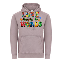 Vintage Zinc Love needs no words Vintage Hoodie - CowGirlArtShop
