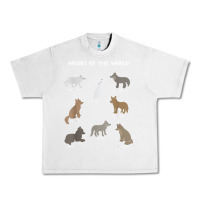 Lunar Rock Wolves Of The World Educational Wolf Gift Urban Heavy Tee - trangStudio