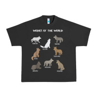 Pigment Black Wolves Of The World Educational Wolf Gift Urban Heavy Tee - trangStudio