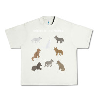Pistachio Wolves Of The World Educational Wolf Gift Urban Heavy Tee - trangStudio