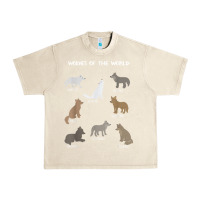 Sandshell Wolves Of The World Educational Wolf Gift Urban Heavy Tee - trangStudio