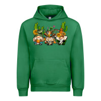 Emerald western gnomes with cactus Urban Hoodie - AdoDesignShop