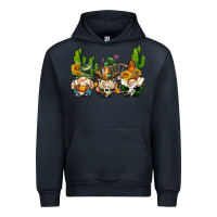 Navy western gnomes with cactus Urban Hoodie - AdoDesignShop