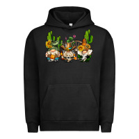 Pigment Black western gnomes with cactus Urban Hoodie - AdoDesignShop