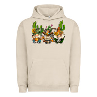 Pigment French Oak western gnomes with cactus Urban Hoodie - AdoDesignShop