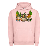 Pigment Salmon western gnomes with cactus Urban Hoodie - AdoDesignShop