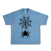 Pebble Blue spider t  shirt spider with web 17971797 Urban Heavy Tee - trangStudio