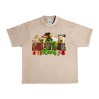 French Oak teacher claus christmas Urban Heavy Tee - CowGirlArtShop