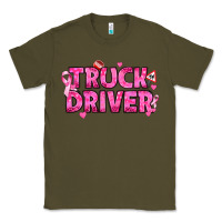 Army Green Breast Cancer truck driver Classic Tee - texasbilliewilder