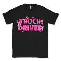 Black Breast Cancer truck driver Classic Tee - texasbilliewilder