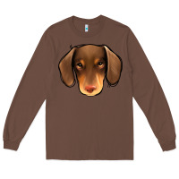 Chestnut Dachshund Long Sleeve Tee - Jasminsmagicworld