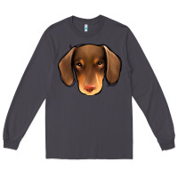 Smoke Dachshund Long Sleeve Tee - Jasminsmagicworld