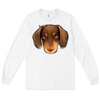 White Dachshund Long Sleeve Tee - Jasminsmagicworld