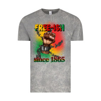 Cloud Rock free ish since 1865 juneteenth Vintage Tee - CowGirlArtShop