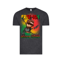 Vintage Black free ish since 1865 juneteenth Vintage Tee - CowGirlArtShop