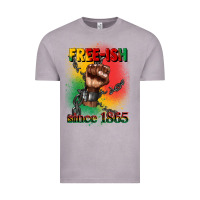 Vintage Zinc free ish since 1865 juneteenth Vintage Tee - CowGirlArtShop