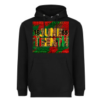 Black juneteenth 1865 tumbler Heavyweight Hoodie - BarkalooDesign