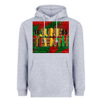 Heather Grey juneteenth 1865 tumbler Heavyweight Hoodie - BarkalooDesign