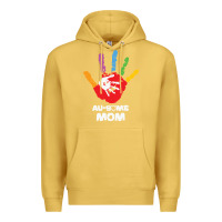 Antique Gold LIL Autism Mom Premium Hoodie - CowhideDigitalArt