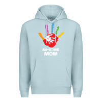 Blue Mist LIL Autism Mom Premium Hoodie - CowhideDigitalArt