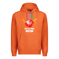 Carrot LIL Autism Mom Premium Hoodie - CowhideDigitalArt
