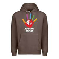 Coffee LIL Autism Mom Premium Hoodie - CowhideDigitalArt