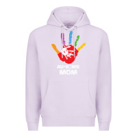Lilac LIL Autism Mom Premium Hoodie - CowhideDigitalArt