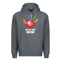 Rock LIL Autism Mom Premium Hoodie - CowhideDigitalArt