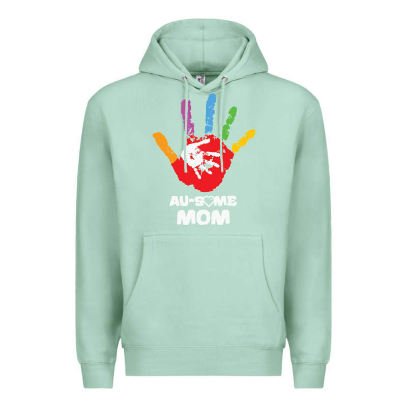 Lil Autism Mom Premium Hoodie by CowhideDigitalArt | Teevron