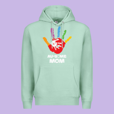 Lil Autism Mom Premium Hoodie Designed By Cowhidedigitalart