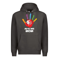 Smoke LIL Autism Mom Premium Hoodie - CowhideDigitalArt